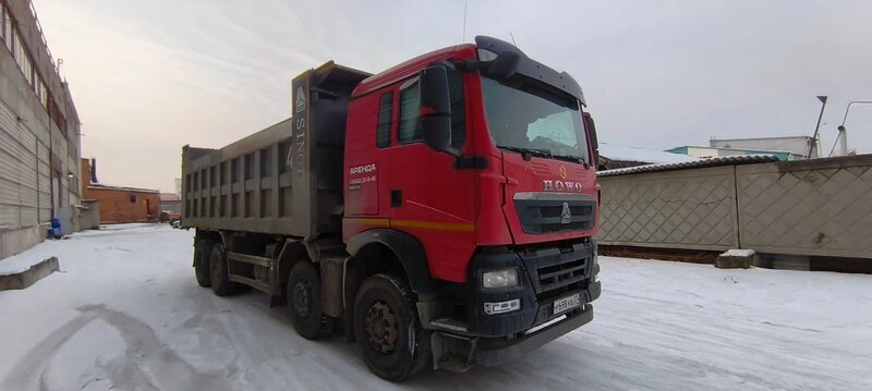 Howo T5G 8x4 Самосвал — фото 2