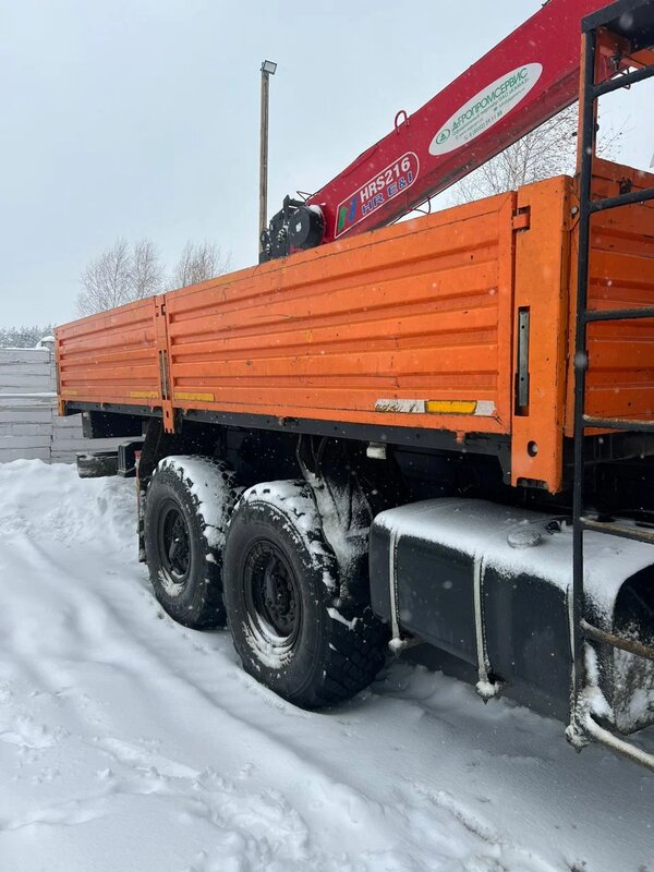 Агропромсервис 4382 на шасси КамАЗ 43118 6x6 Бортовой с КМУ — фото 3
