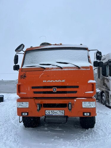 Агропромсервис 4382 на шасси КамАЗ 43118 6x6 Бортовой с КМУ