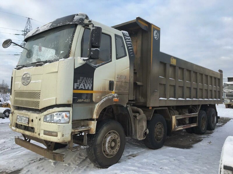 FAW J6 8x4 Самосвал — фото 2