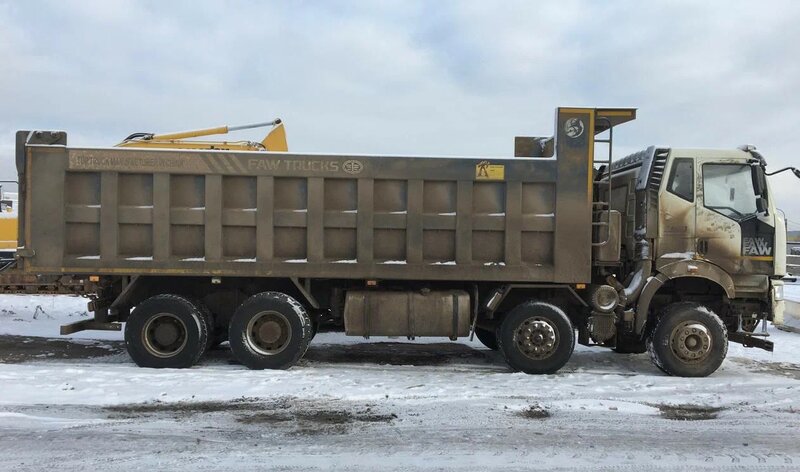 FAW J6 8x4 Самосвал — фото 3