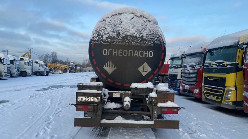 BONUM 914221 Полуприцеп цистерна — фото 6