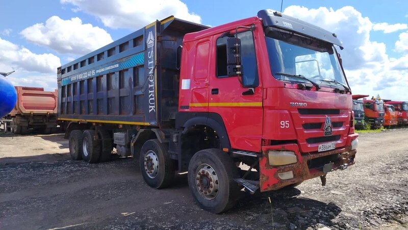 Howo ZZ 8x4 Самосвал — фото 2