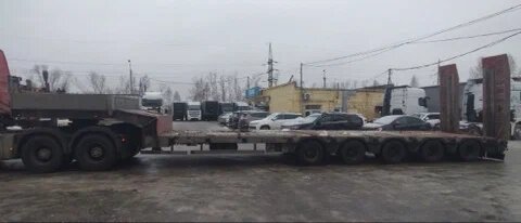 Спецприцеп 9942 Полуприцеп тяжеловоз 5 осей — фото 4