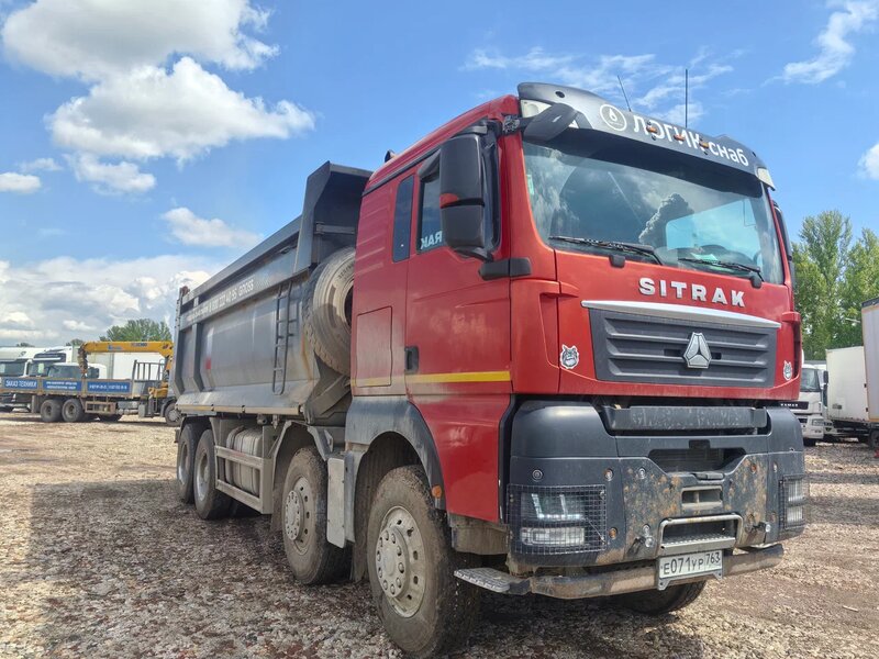 SITRAK C7H 8x4 Самосвал — фото 2