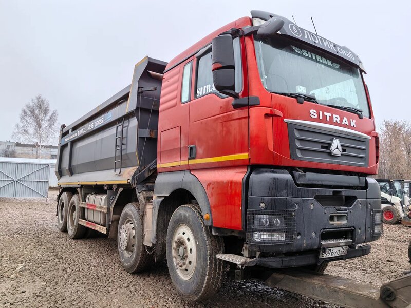 SITRAK C7H 8x4 Самосвал — фото 2