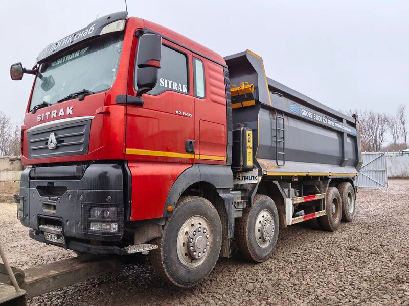 SITRAK C7H 8x4 Самосвал — фото 3