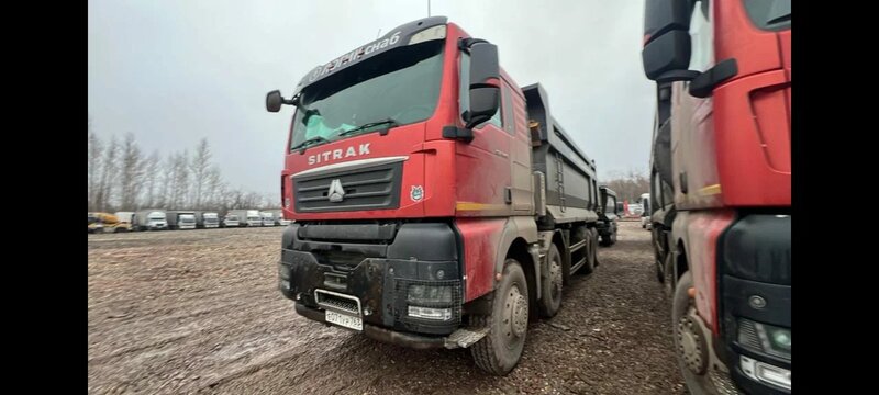 SITRAK C7H 8x4 Самосвал — фото 2