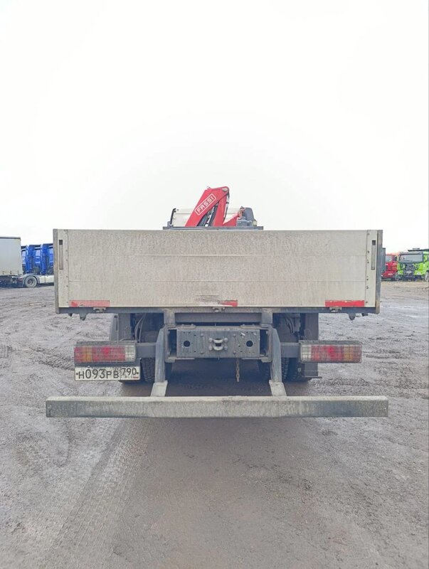ТК ЛИФТ 7066 на шасси FAW CA 3250 6x4 Бортовой с КМУ — фото 4