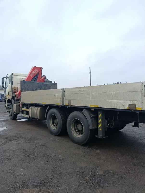 ТК ЛИФТ 7066 на шасси FAW CA 3250 6x4 Бортовой с КМУ — фото 12