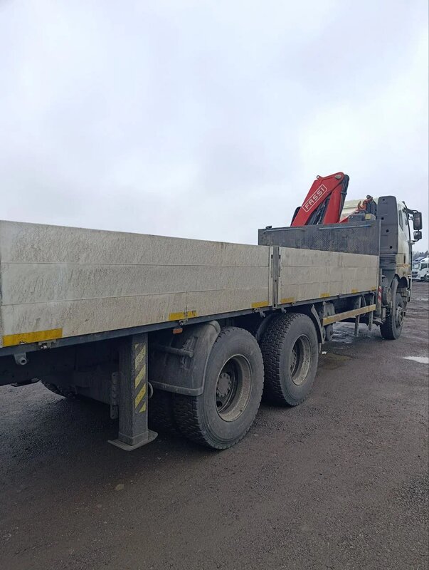 ТК ЛИФТ 7066 на шасси FAW CA 3250 6x4 Бортовой с КМУ — фото 13