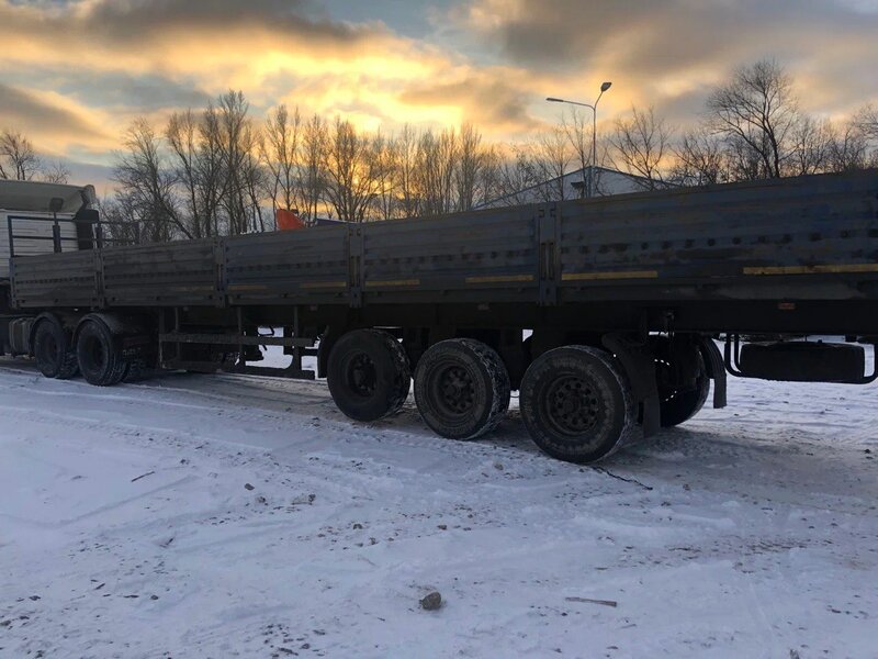 Туймазинский завод автобетоновозов 5885 Полуприцеп бортовой — фото 2