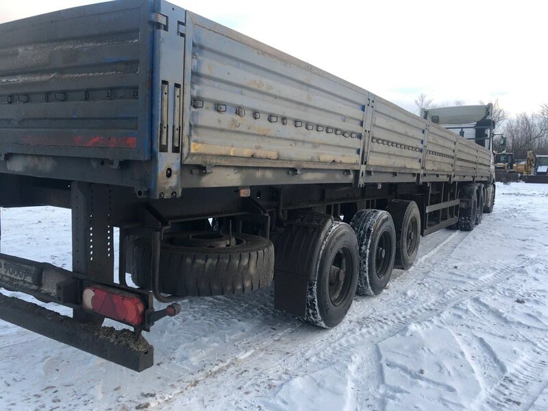 Туймазинский завод автобетоновозов 5885 Полуприцеп бортовой — фото 3