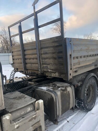 Туймазинский завод автобетоновозов 5885 Полуприцеп бортовой