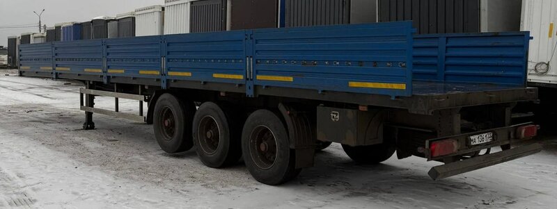 Туймазинский завод автобетоновозов 5885 Полуприцеп бортовой — фото 5