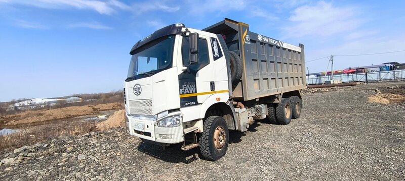 FAW J6 6x4 Самосвал — фото 3