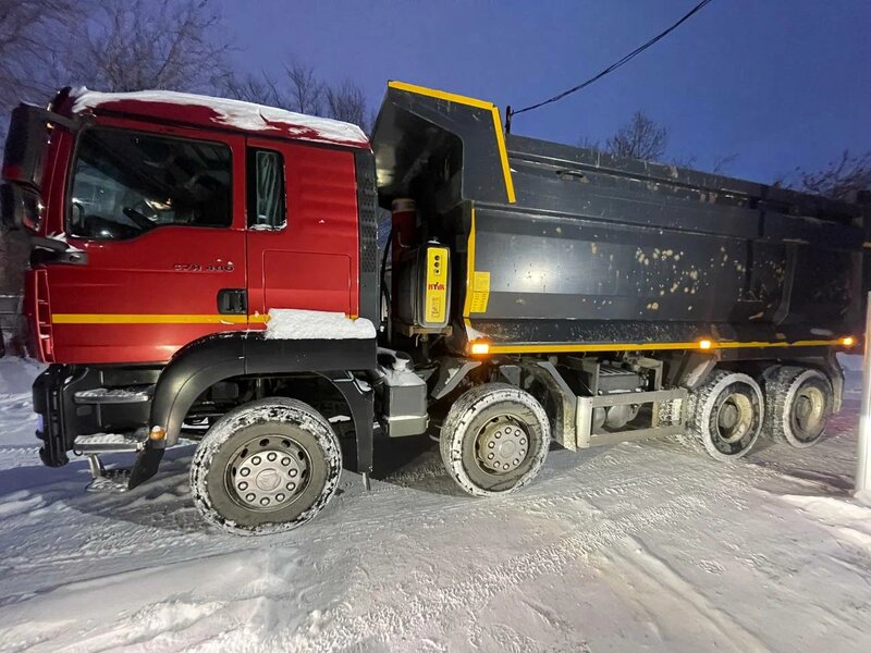 SITRAK C7H MAX 8x4 Самосвал — фото 3