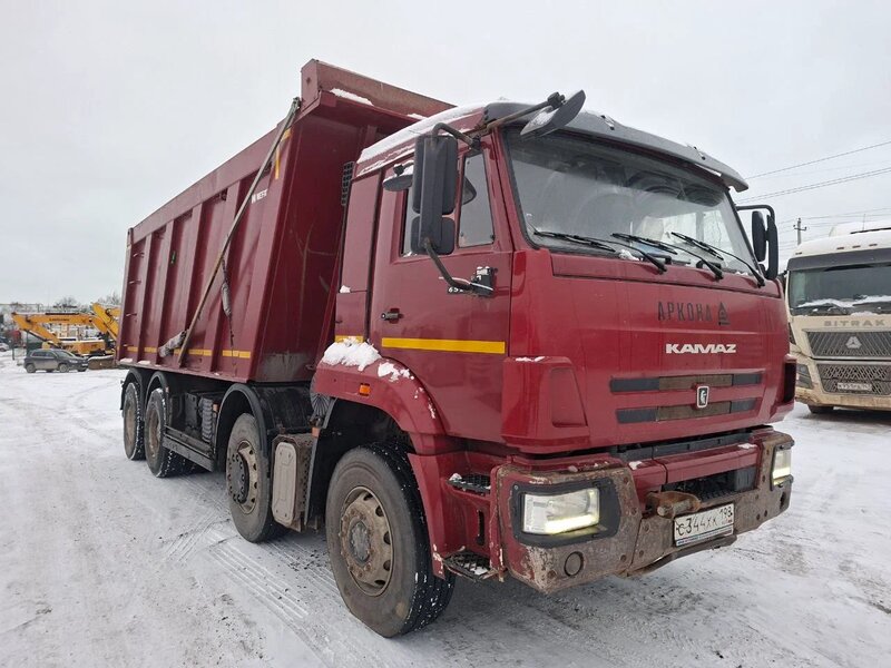 КамАЗ 65201 8x4 Самосвал — фото 2