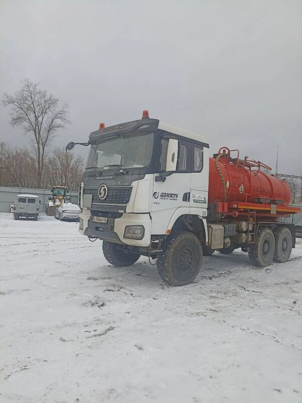 Shacman (Shaanxi) SX 6x6 Агрегат для сбора нефти и газового конденсата — фото 3