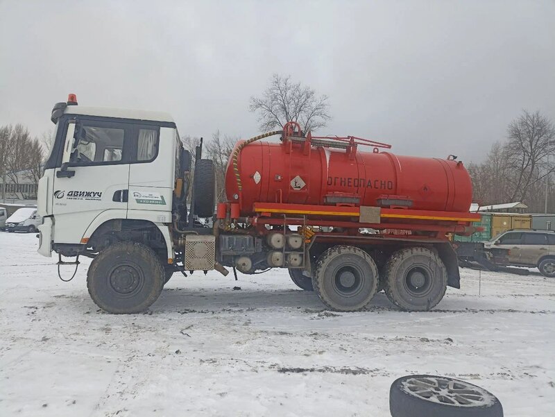 Shacman (Shaanxi) SX 6x6 Агрегат для сбора нефти и газового конденсата — фото 4