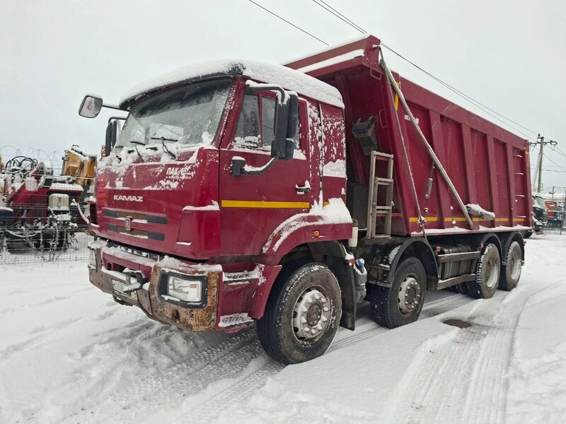 КамАЗ 65201 8x4 Самосвал — фото 4