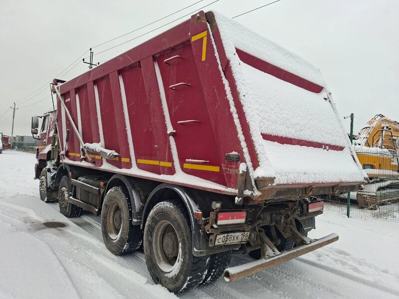 КамАЗ 65201 8x4 Самосвал — фото 8