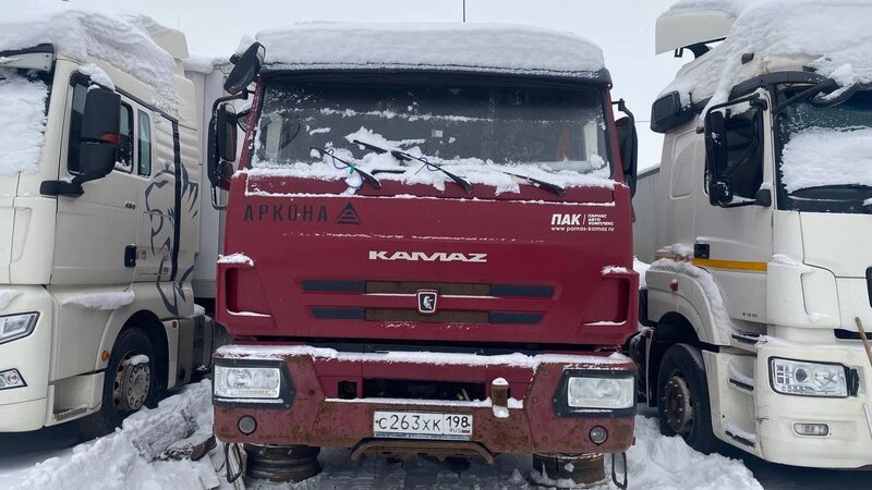 КамАЗ 65201 8x4 Самосвал — фото 1