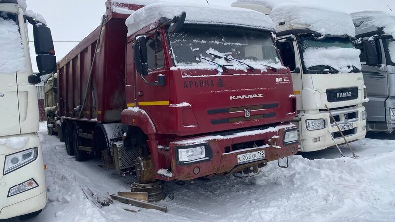 КамАЗ 65201 8x4 Самосвал — фото 2