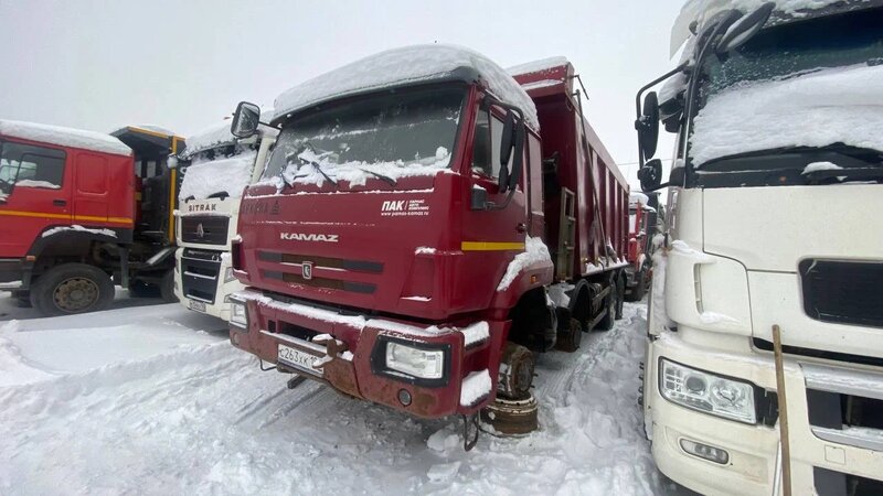 КамАЗ 65201 8x4 Самосвал — фото 3