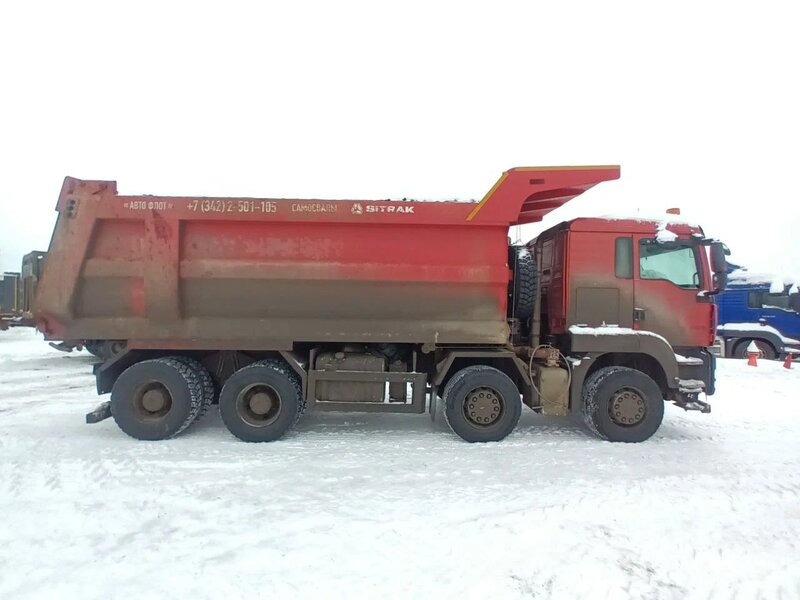SITRAK C7H 8x4 Самосвал — фото 3