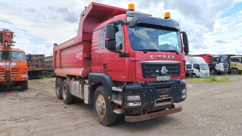 SITRAK C7H 6x4 Самосвал — фото 2