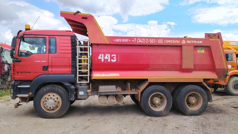 SITRAK C7H 6x4 Самосвал — фото 4