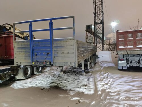 Туймазинский завод автобетоновозов 5885 Полуприцеп бортовой
