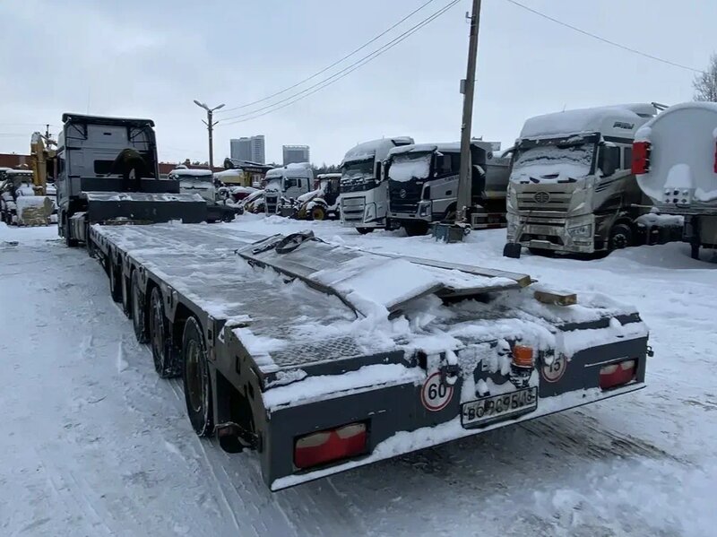 Ютерборг 9852 Полуприцеп тяжеловоз 5 осей — фото 3