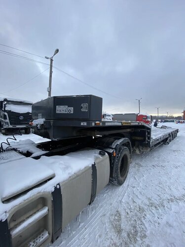 Ютерборг 9852 Полуприцеп тяжеловоз 5 осей