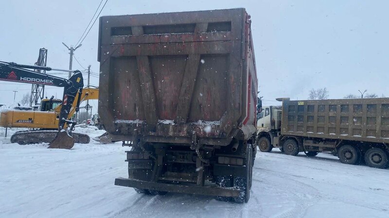 SITRAK C7H 8x4 Самосвал — фото 6
