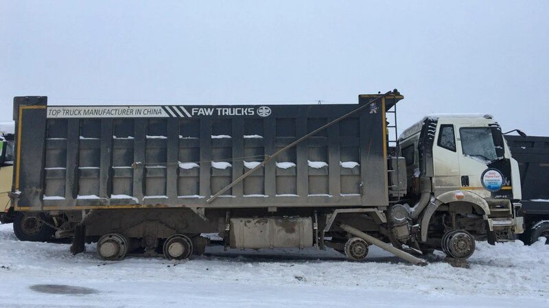 FAW J6 8x4 Самосвал — фото 3