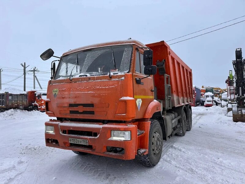 КамАЗ 6520 6x4 Самосвал — фото 2
