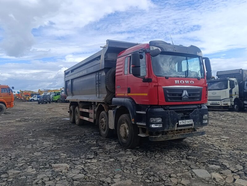 Howo T5G 8x4 Самосвал — фото 2
