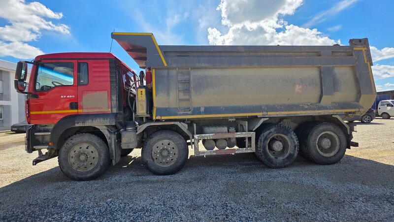 SITRAK C7H 8x4 Самосвал — фото 4