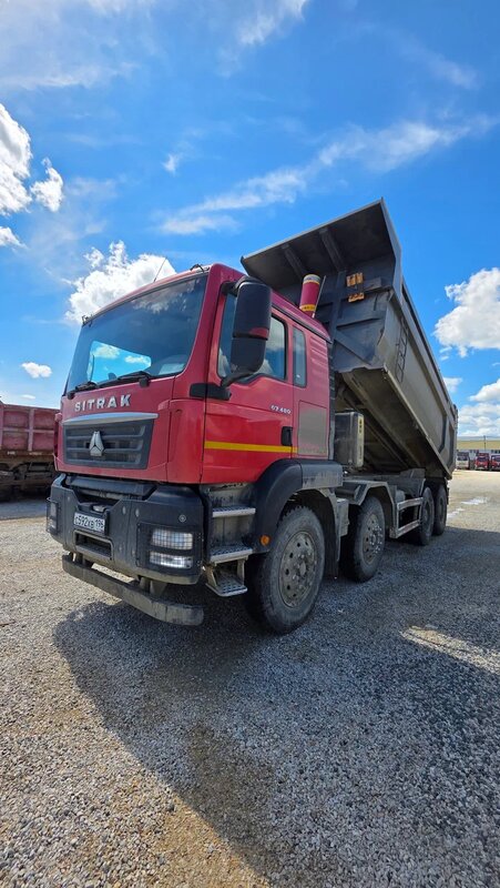 SITRAK C7H 8x4 Самосвал — фото 10