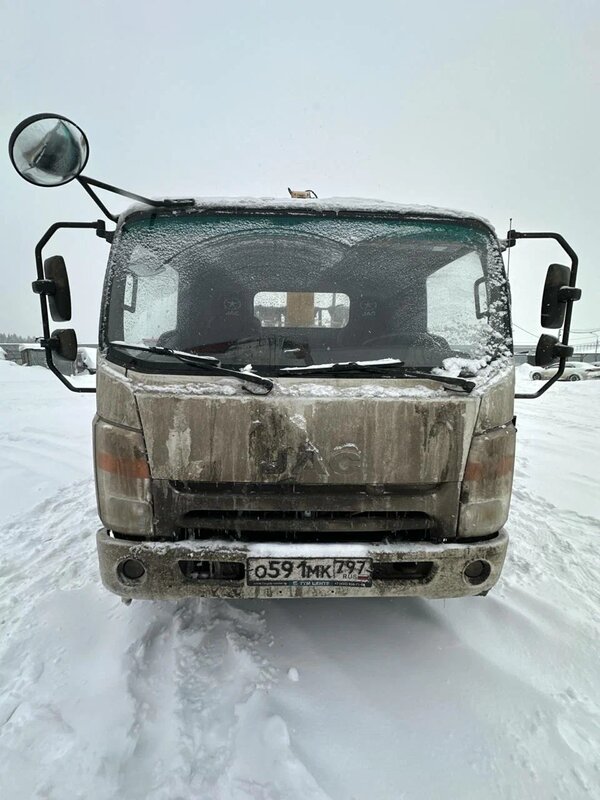 ТТМ-Центр АБ-71 на шасси JAC N90 Бортовой с КМУ — фото 1
