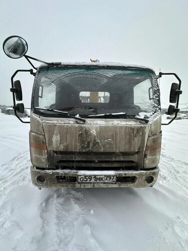 ТТМ-Центр АБ-71 на шасси JAC N90 Бортовой с КМУ