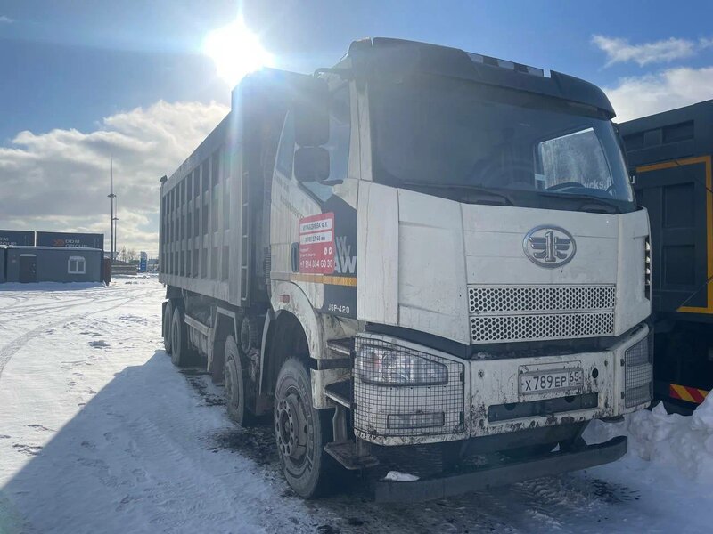 FAW J6 8x4 Самосвал — фото 2