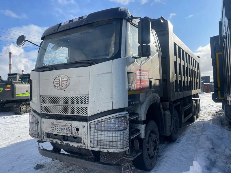 FAW J6 8x4 Самосвал — фото 3