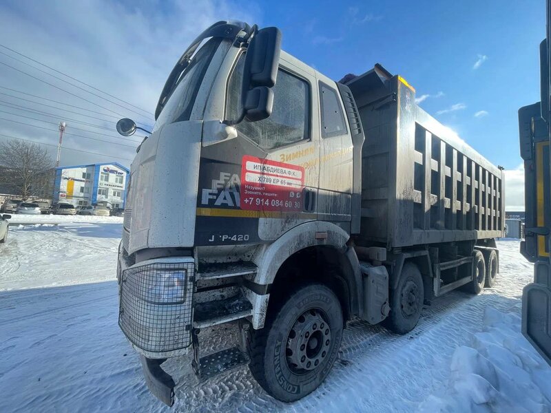 FAW J6 8x4 Самосвал — фото 4