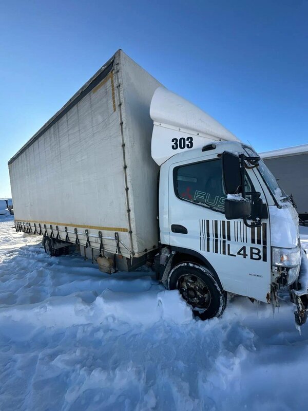 РусТрак 5389 на шасси Mitsubishi FUSO Canter Бортовой (Евроборт) — фото 3