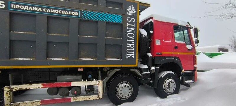 Howo ZZ 8x4 Самосвал — фото 3