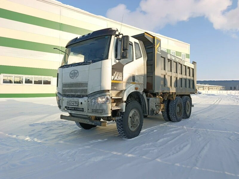 FAW J6 6x6 Самосвал — фото 3