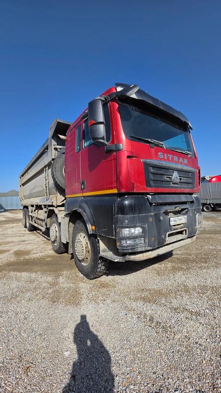 SITRAK C7H 8x4 Самосвал — фото 2